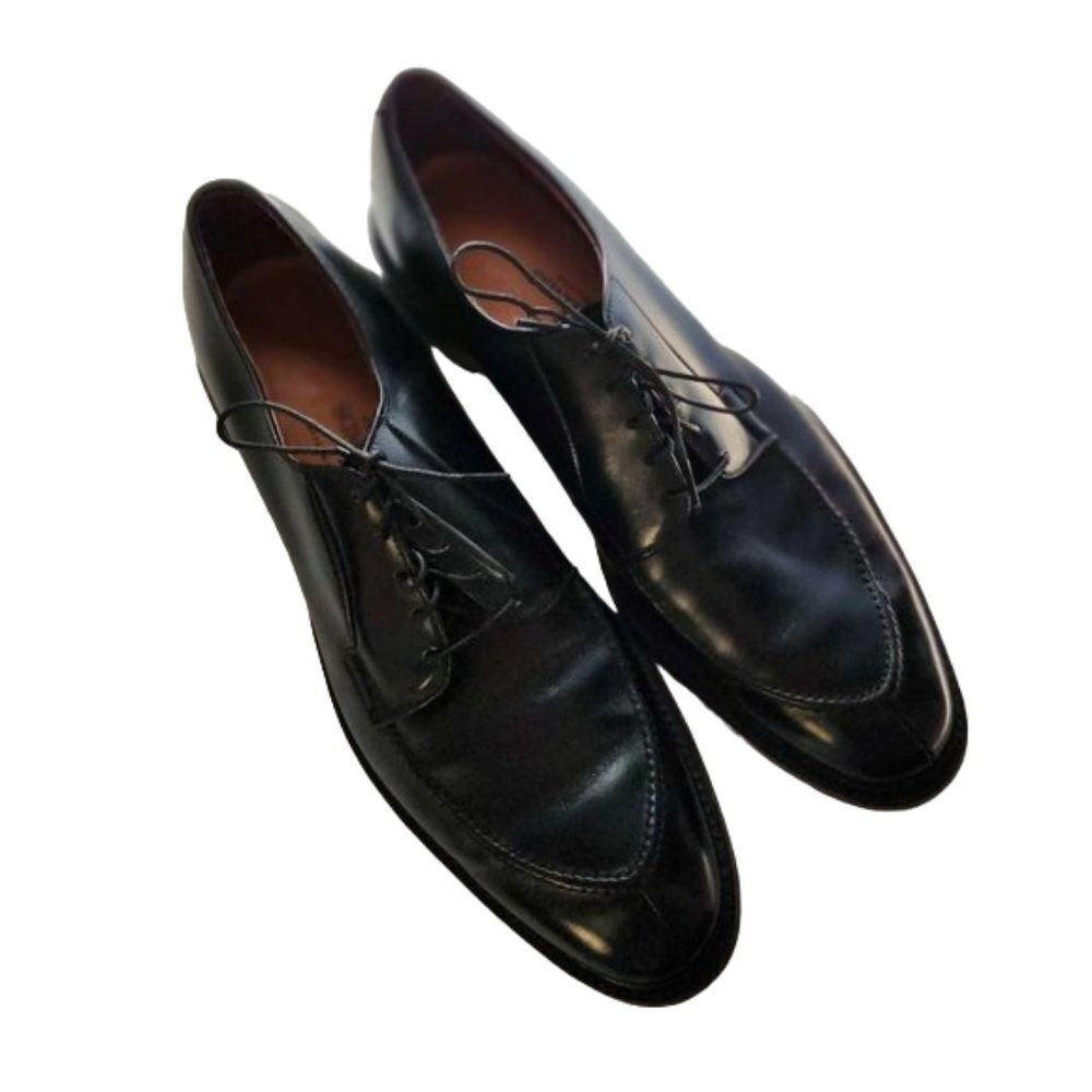 *Host Pick* Vintage Allen Edmonds Oxford Dress Shoes 11.5 B (Narrow) - Picture 1 of 9